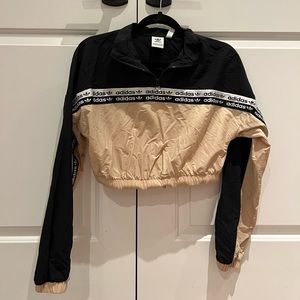 Cropped Adidas Quarter Zip